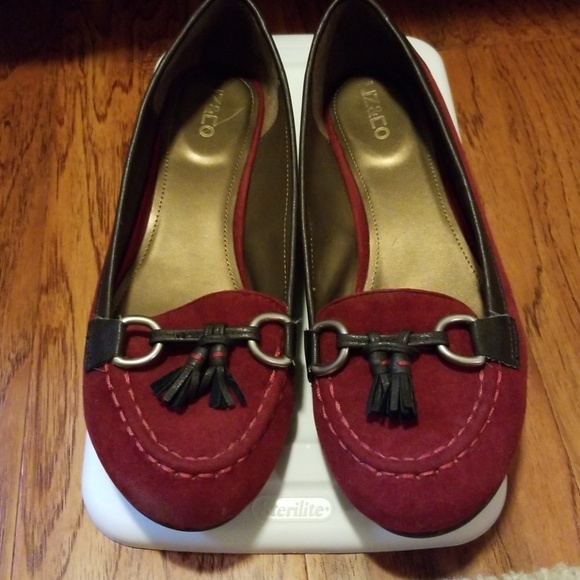 liz & co. Shoes - Brown and red loafers